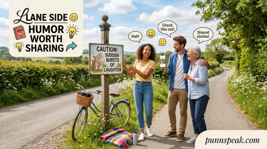 Lane Side Humor Worth Sharing