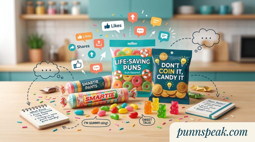 Clever Candy Wordplay Worth Sharing