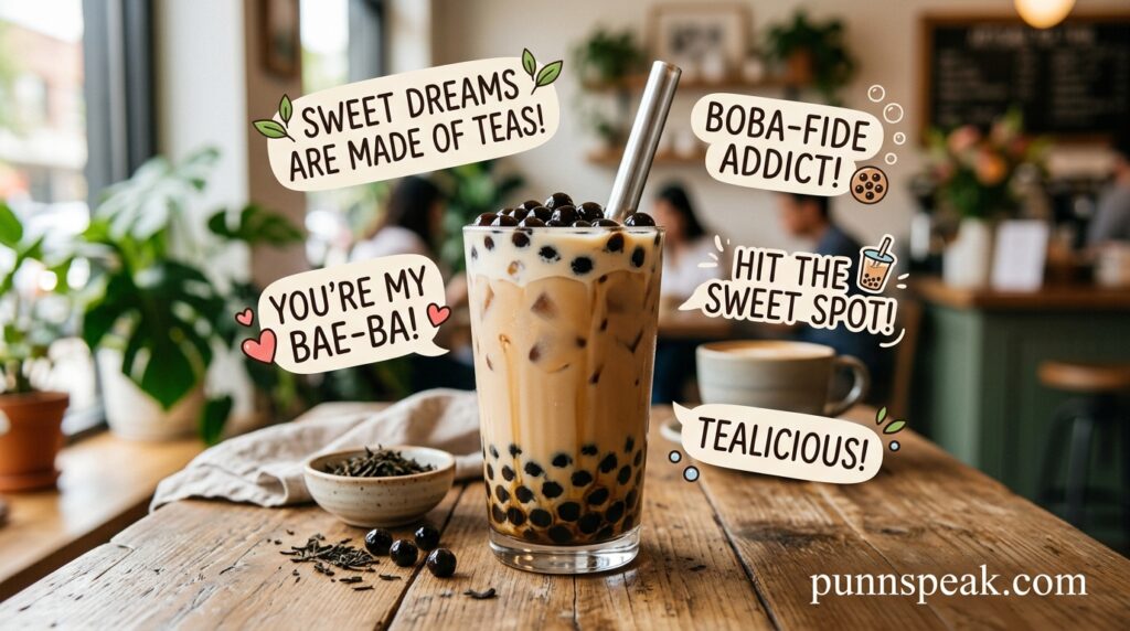 Milk Tea Puns That Hit The Spot