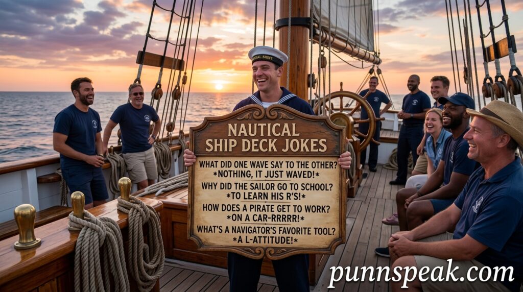Nautical Ship Deck Jokes