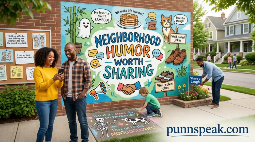 Neighborhood Humor Worth Sharing