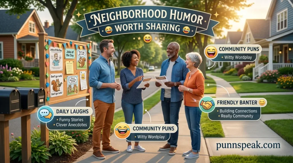 Neighborhood Humor Worth Sharing