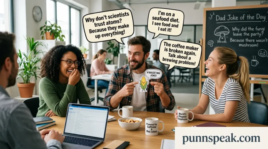 Office Corny Bad Jokes