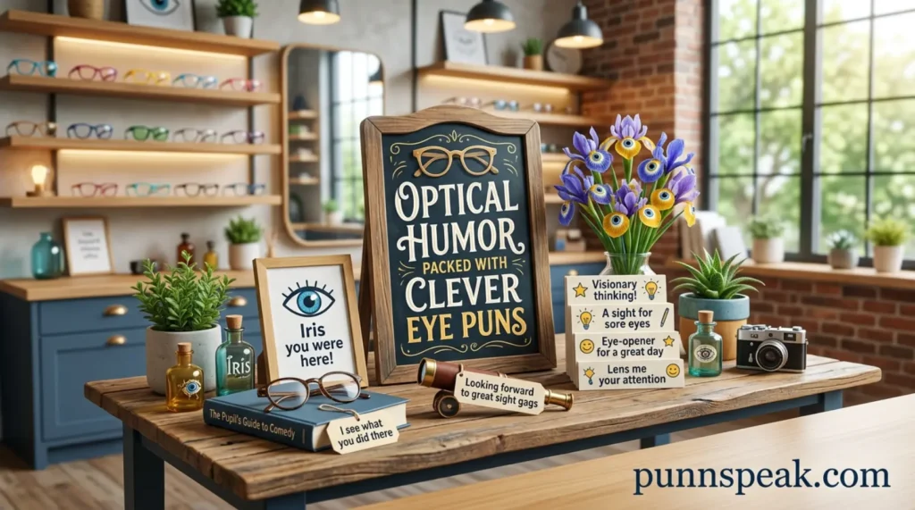 Optical Humor Packed With Clever Eye Puns