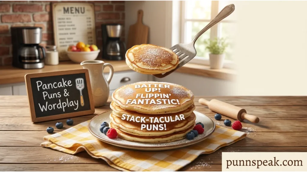 Social Media Ready Pancake Puns