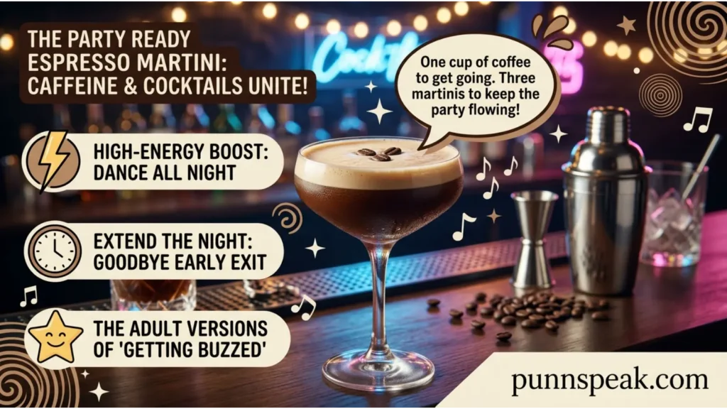 Party Ready Espresso Martini Humor