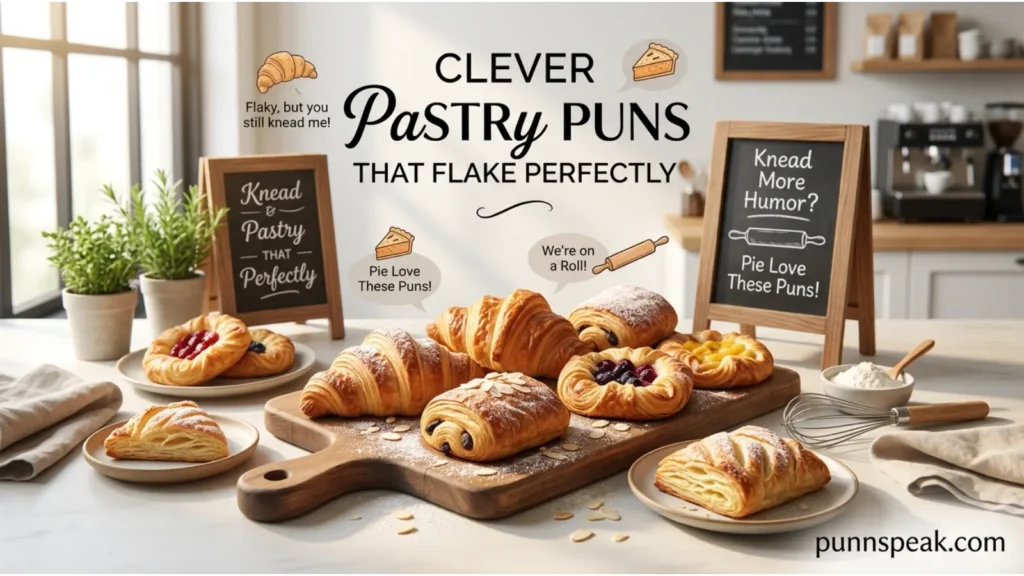 Clever Pastry Puns That Flake Perfectly