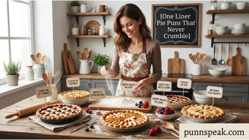 One Liner Pie Puns That Never Crumble