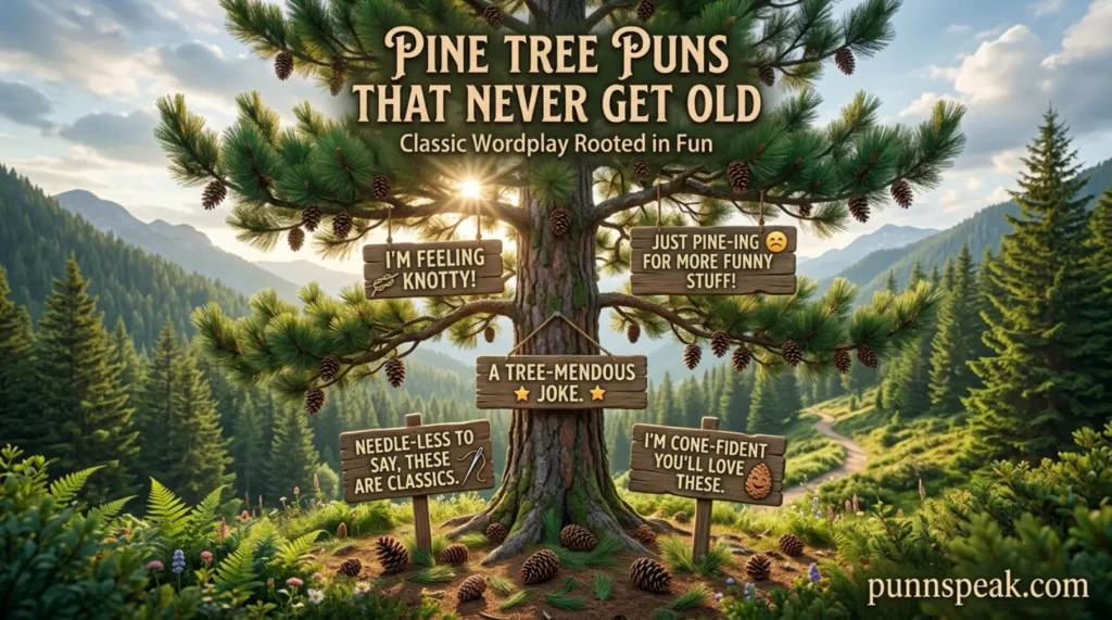 Pine Tree Puns That Never Get Old