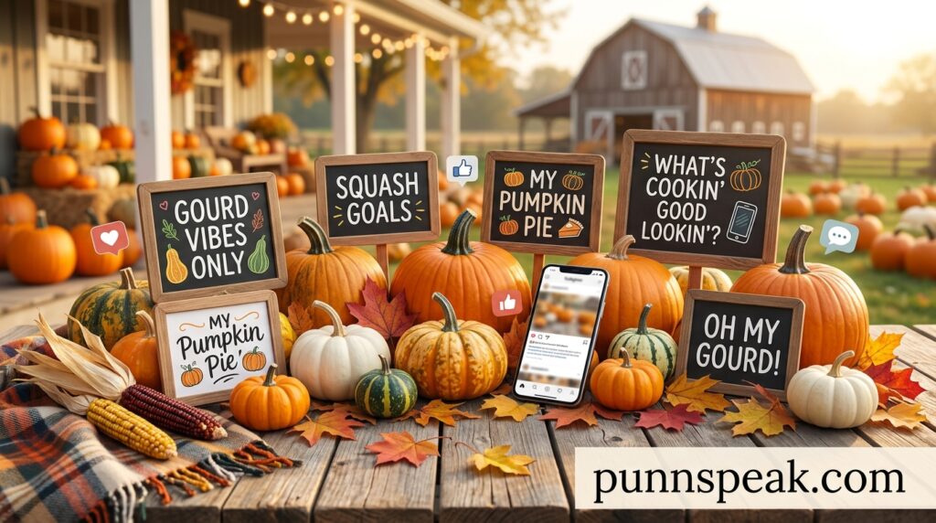 Pumpkin Puns for Social Media