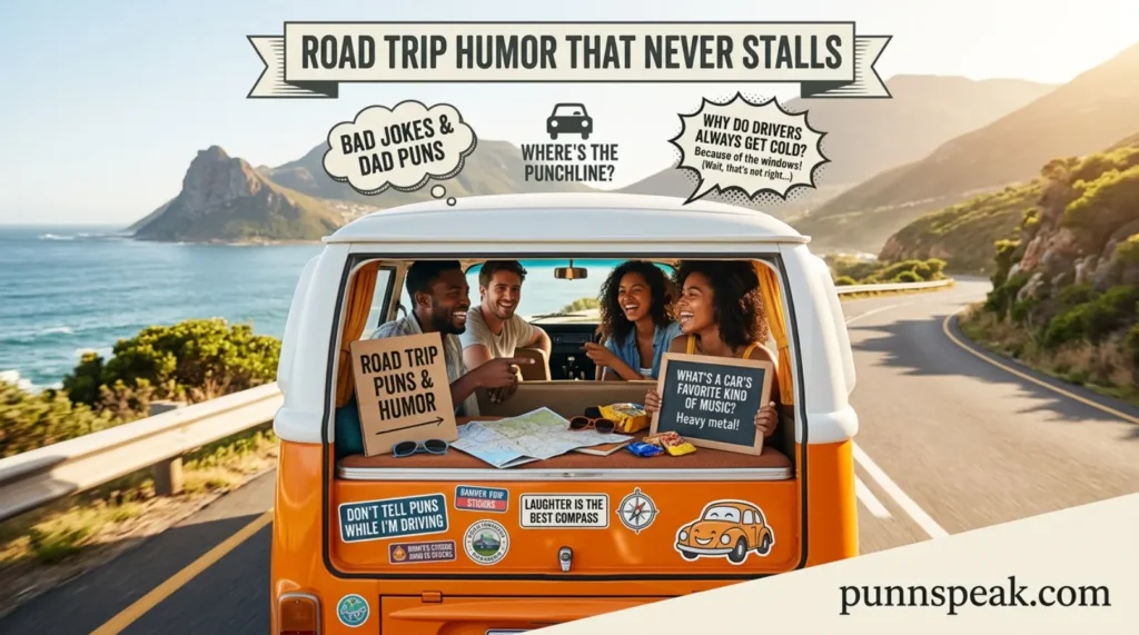 Road Trip Humor That Never Stalls