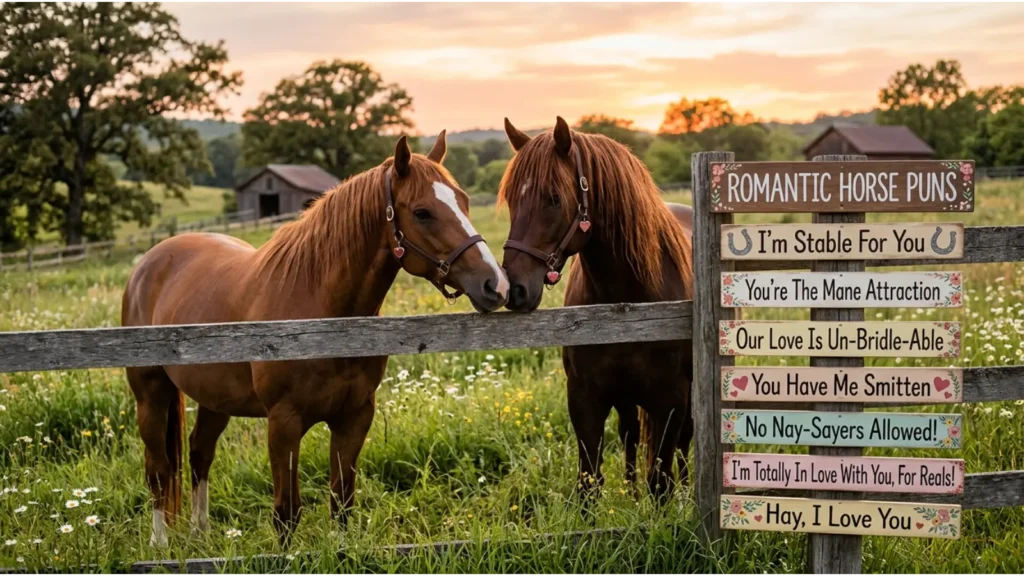 Romantic Horse Puns