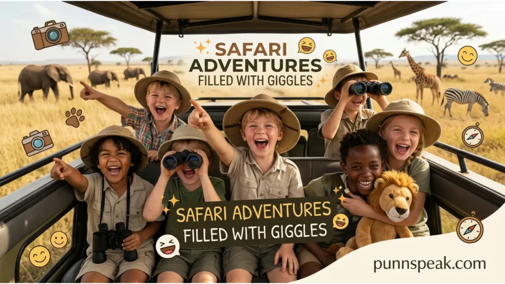 Safari Adventures Filled With Giggles