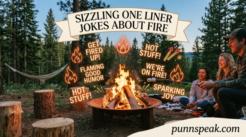 Sizzling One Liner Jokes About Fire
