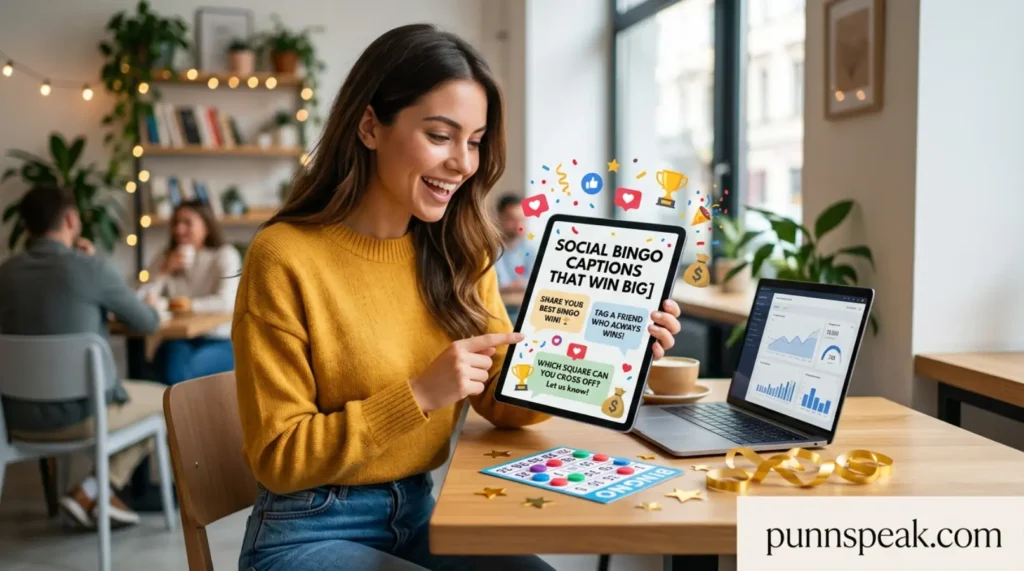 Social Bingo Captions That Win Big