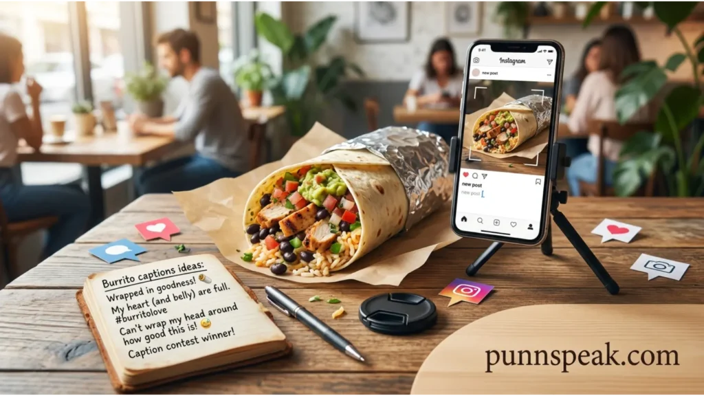Social Media Burrito Captions