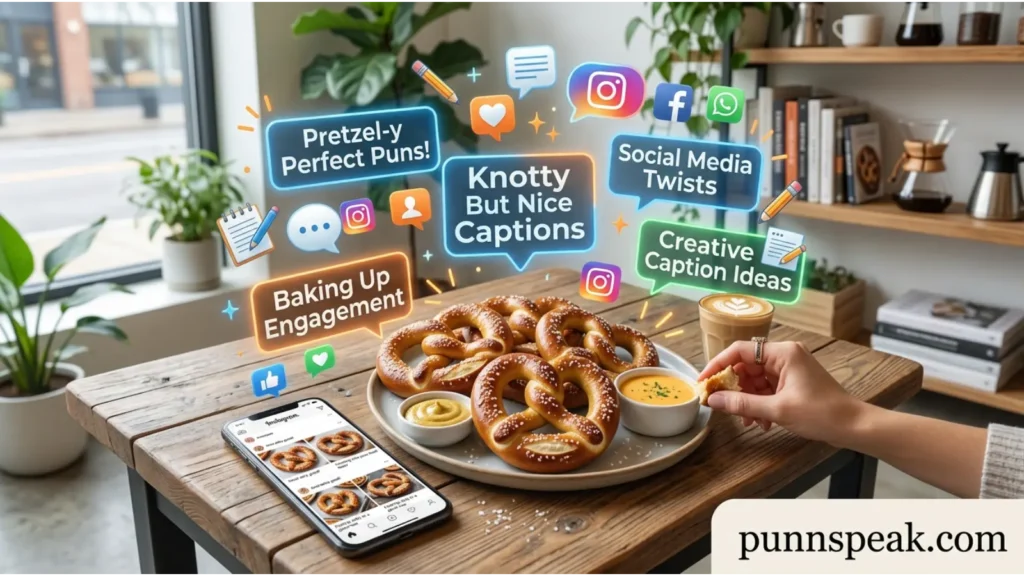 Social Media Pretzel Captions