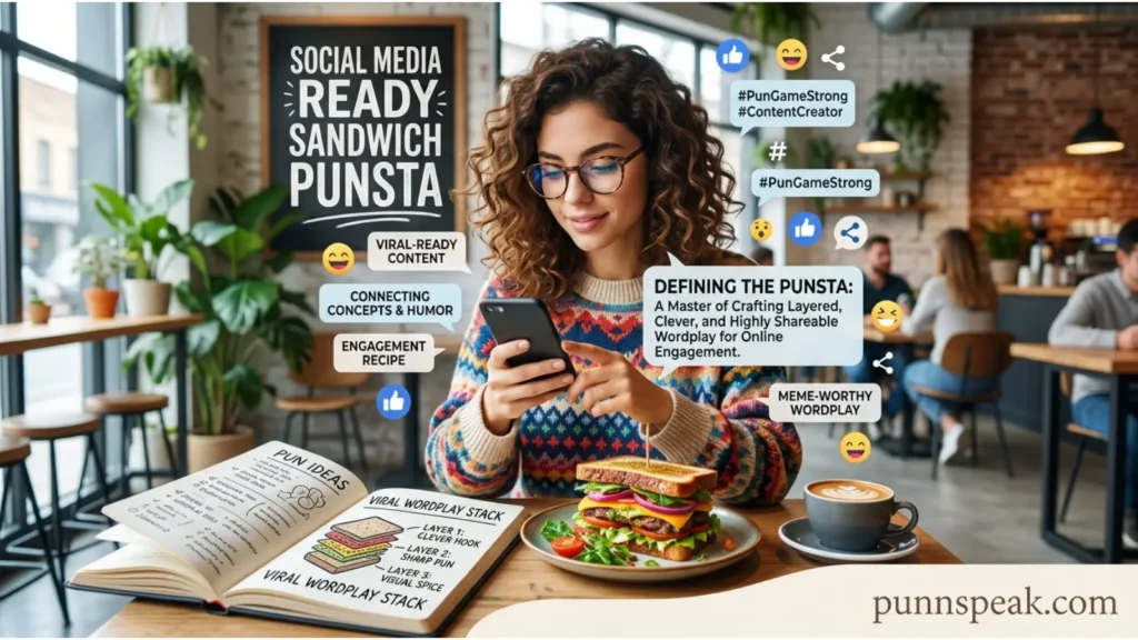 Social Media Ready Sandwich Puns