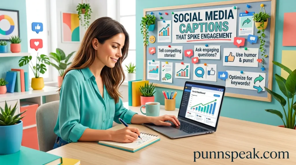 Social Media Captions That Spike Engagement