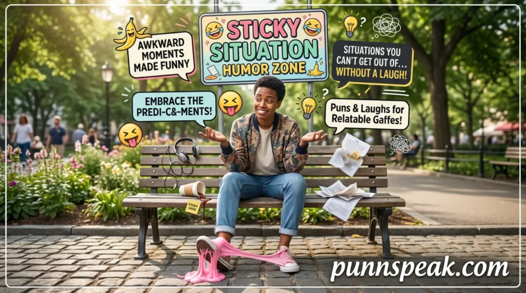 Sticky Situation Humor Zone