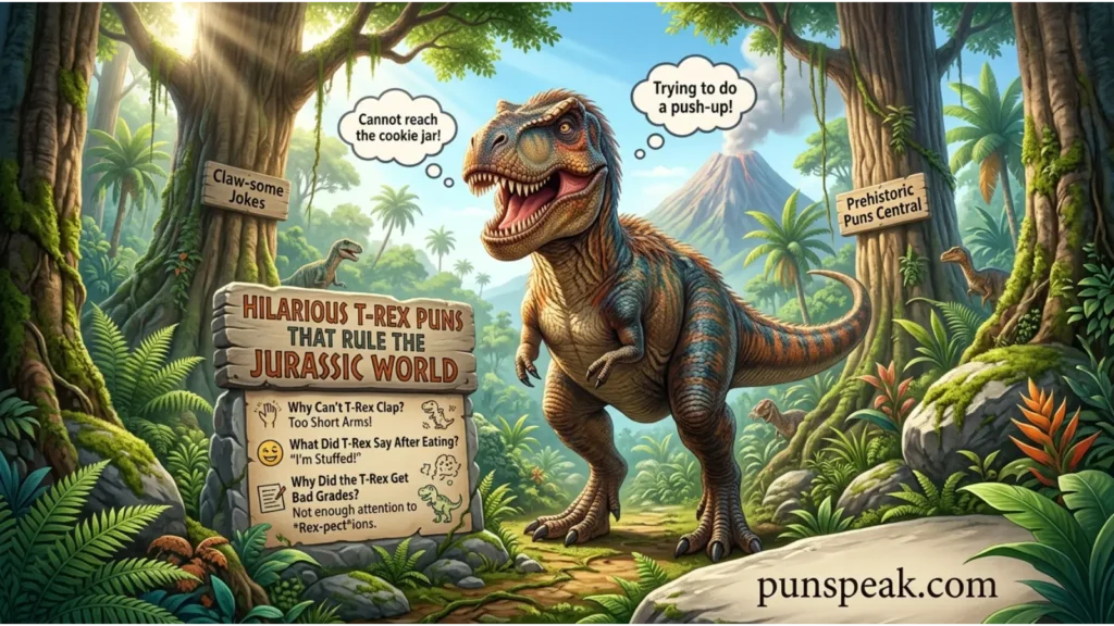 Hilarious T Rex Puns That Rule The Jurassic World