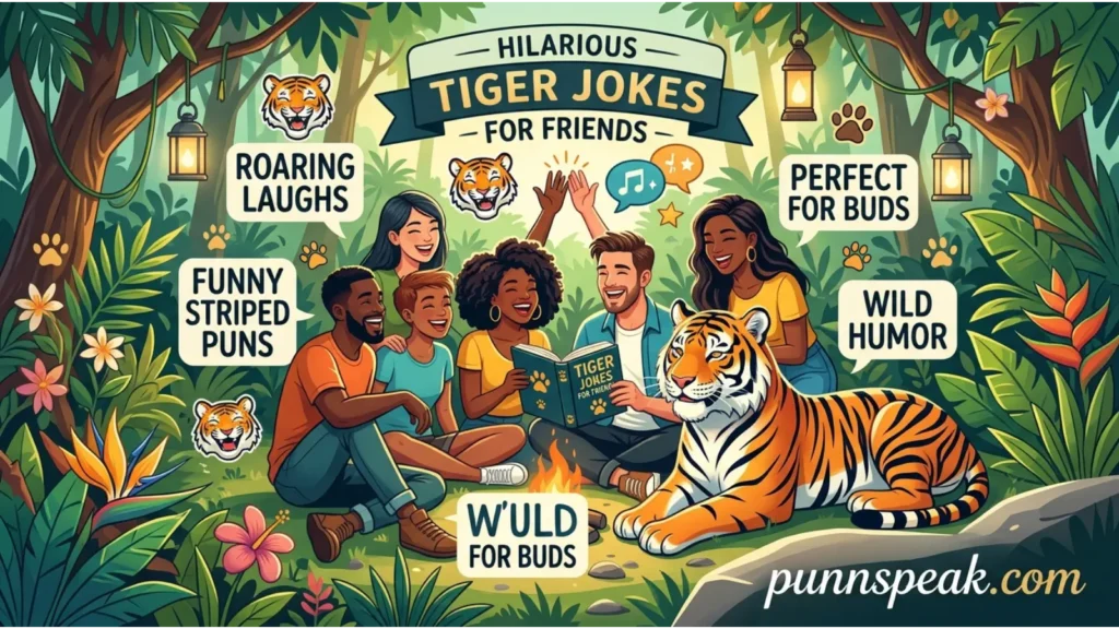 Hilarious Tiger Jokes For Friends