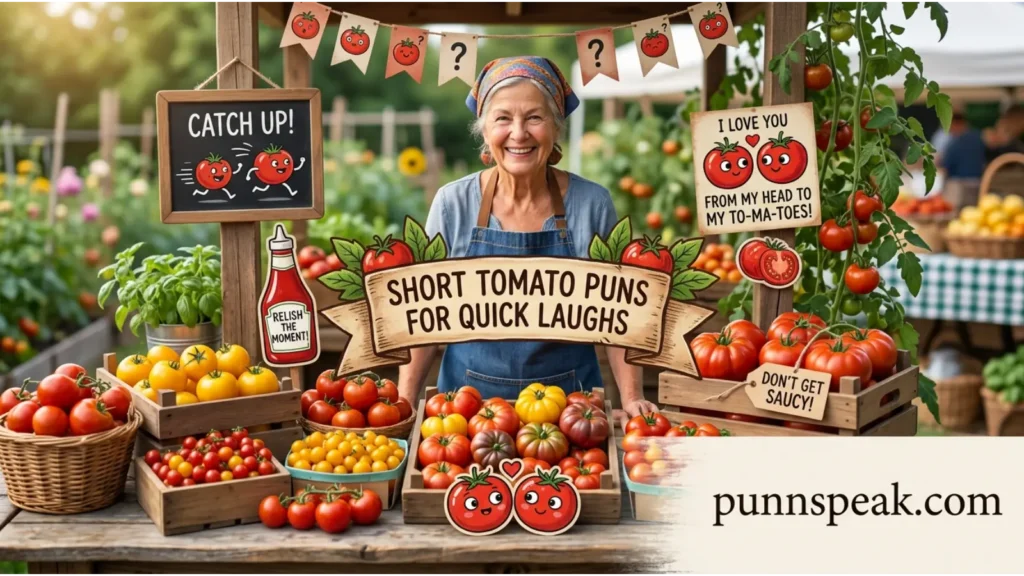 Short Tomato Puns For Quick Laughs