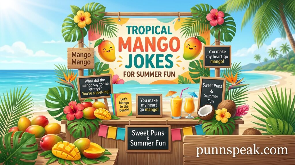 Tropical Mango Jokes For Summer Fun