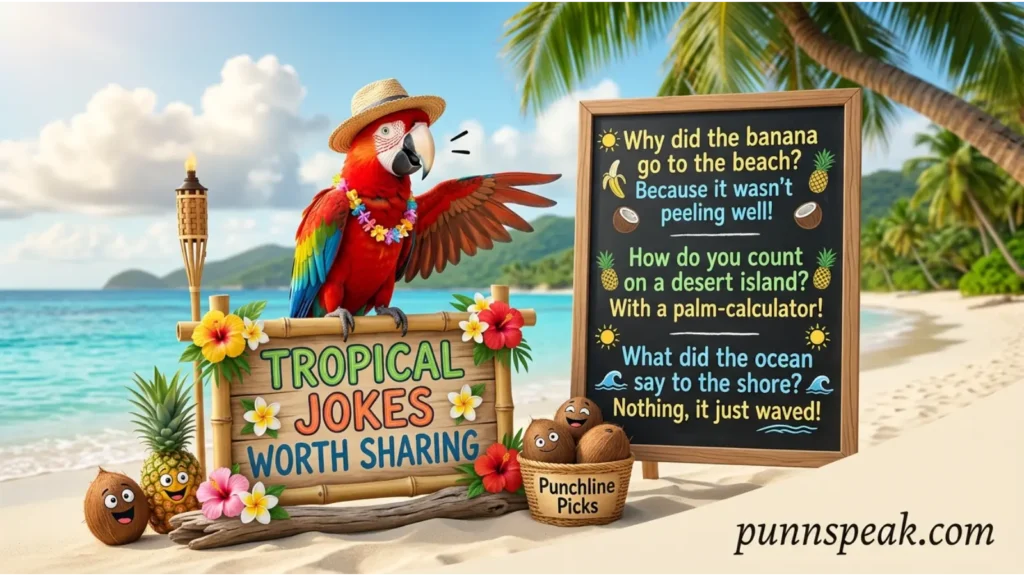 Tropical Jokes Worth Sharing