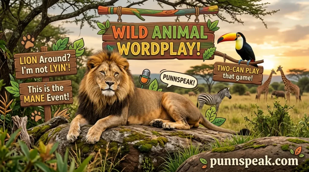 Wild Animal Wordplay