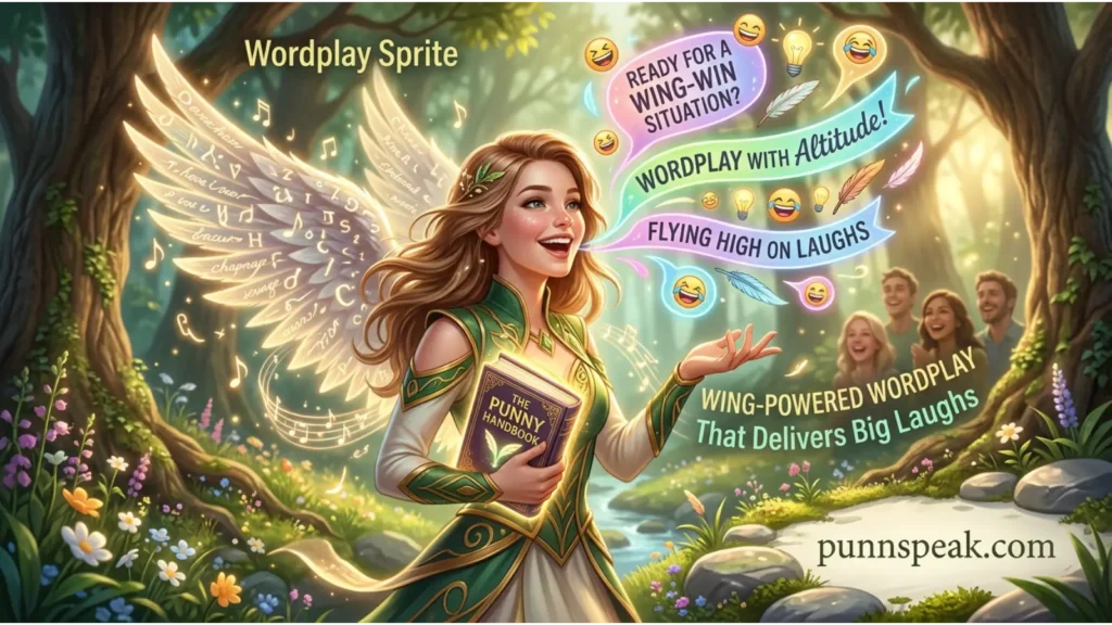 Wing Powered Wordplay That Delivers Big Laughs
