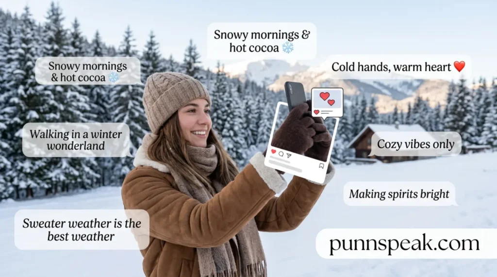 Winter Captions For Social Media