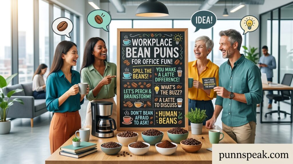 Workplace Bean Puns For Office Fun