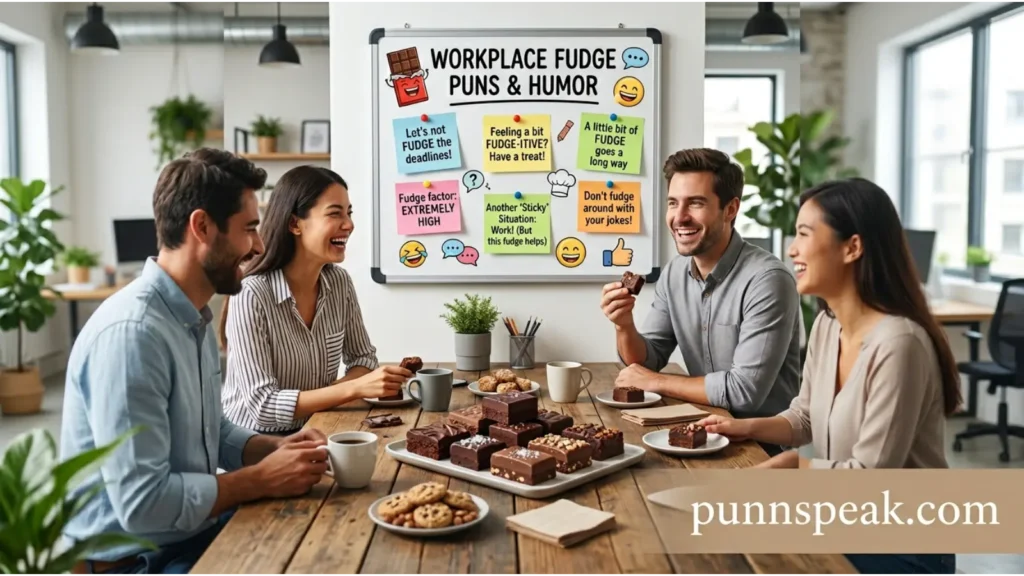 Workplace Fudge Puns For Office Humor