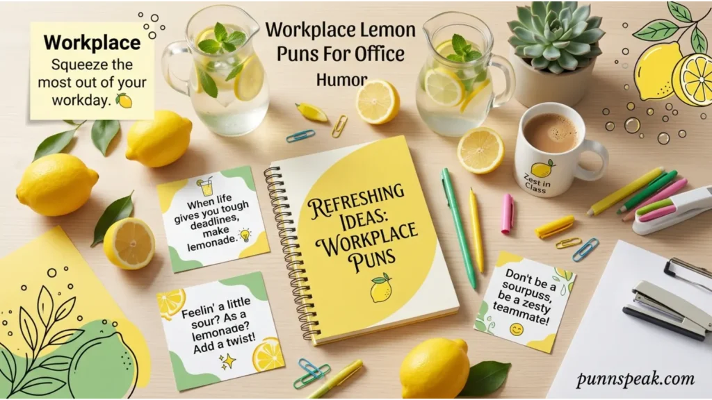Workplace Lemon Puns For Office Humor