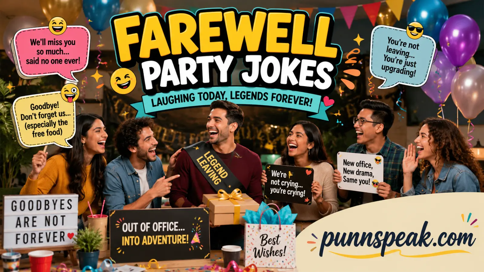 jokes for farewell party