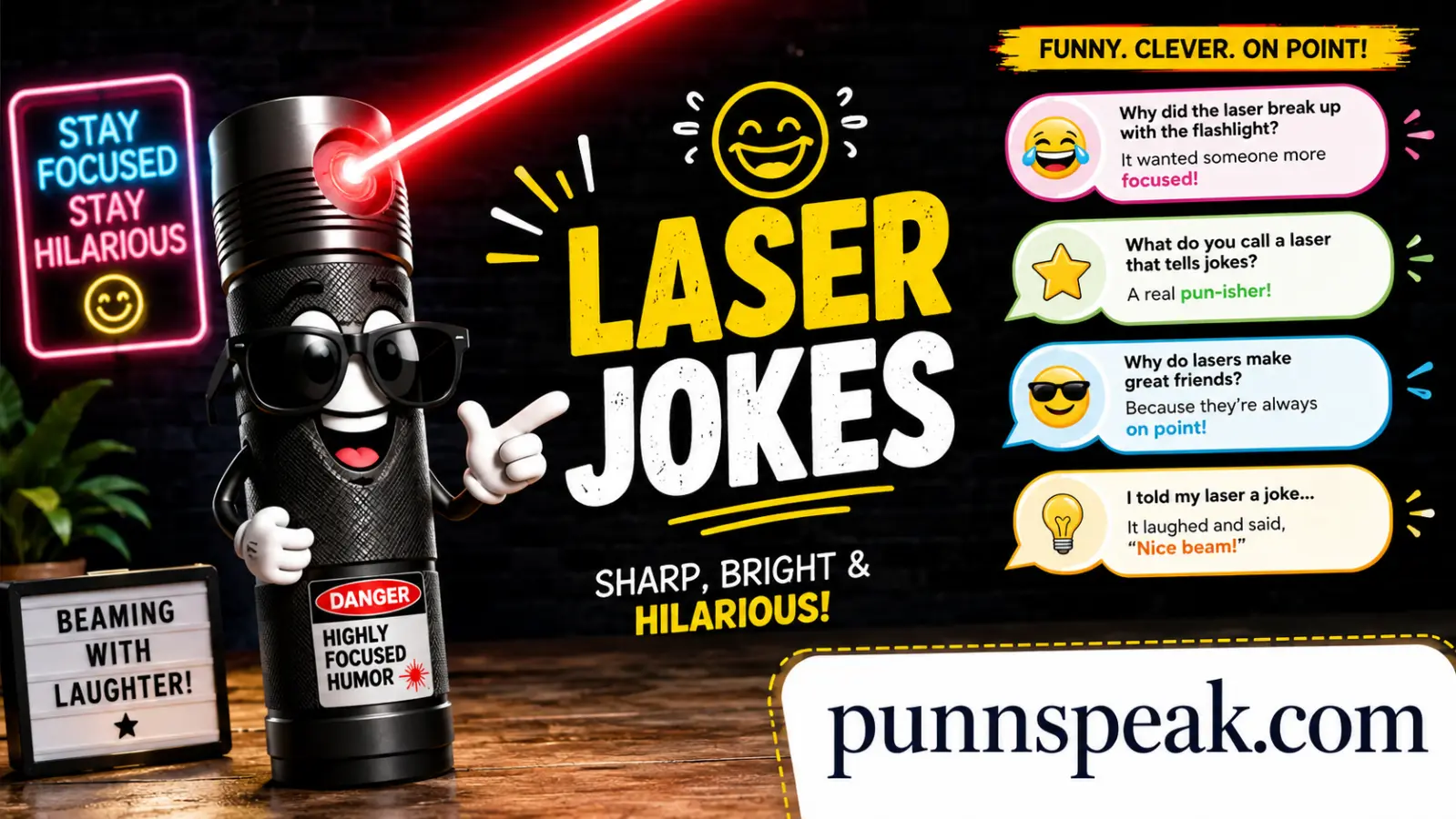 laser jokes