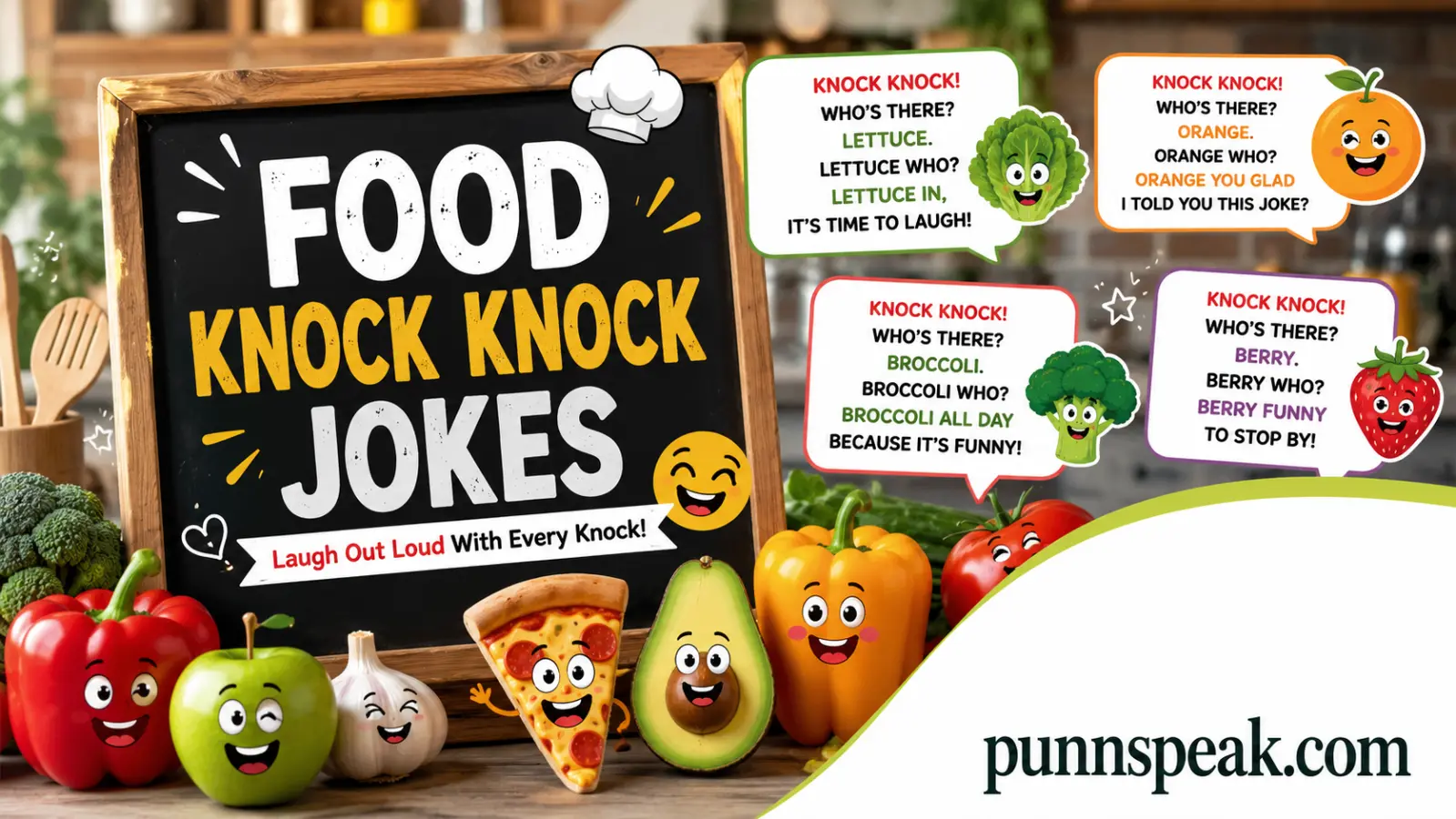 Food Knock Knock Jokes