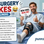 knee surgery jokes one liners
