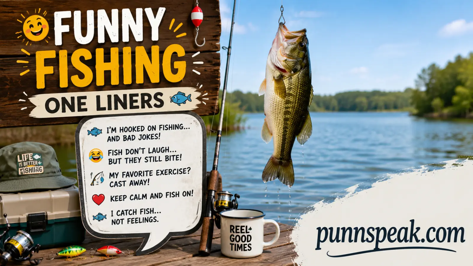 Funny Fishing One Liners