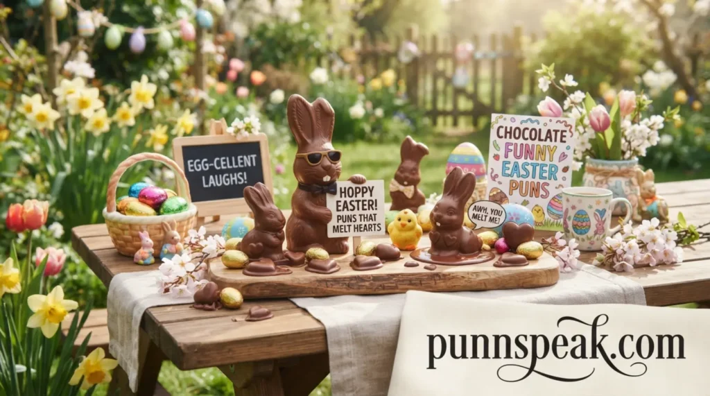 Chocolate Funny Easter Puns That Melt Hearts