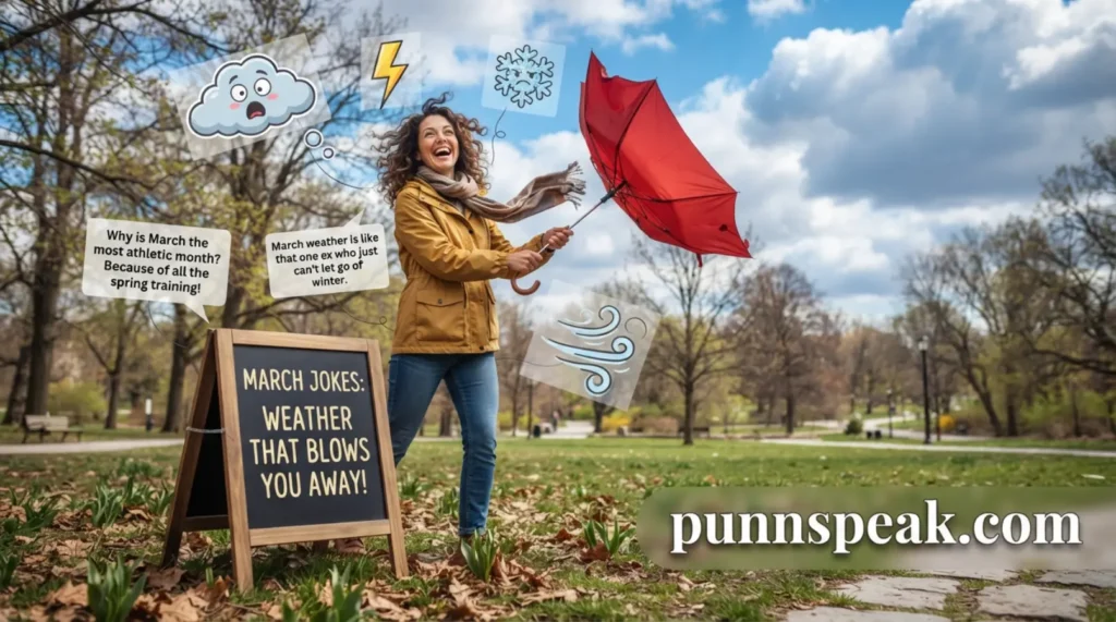 Weather March Jokes for Adults That Blow You Away 