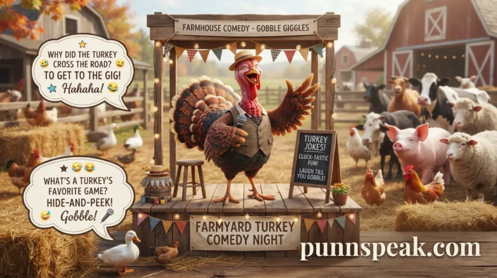 Turkey Jokes for Thanksgiving Laughs and Holiday Fun 