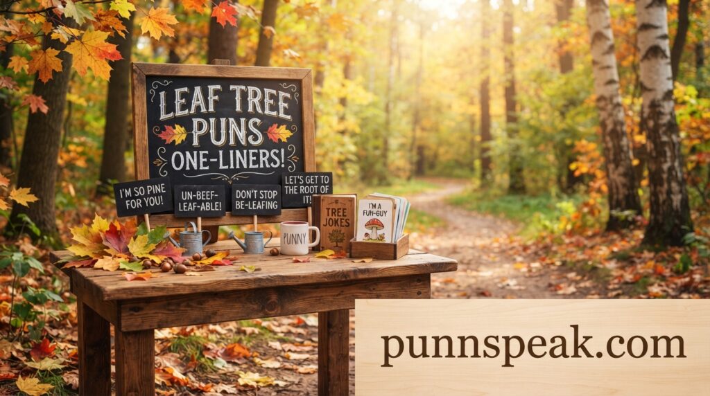Leaf Tree Puns One Liners