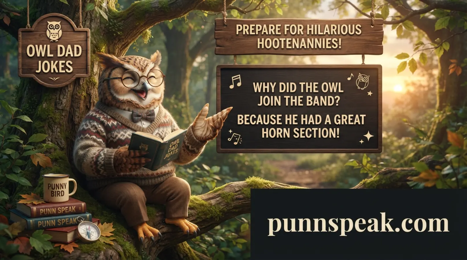 owl dad jokes