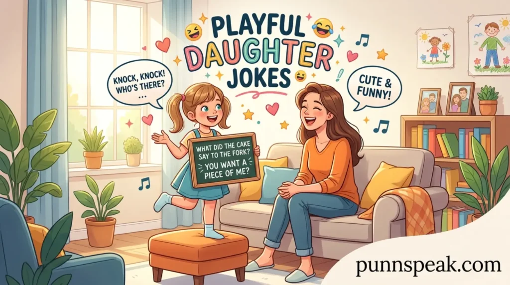 Playful Daughter Jokes