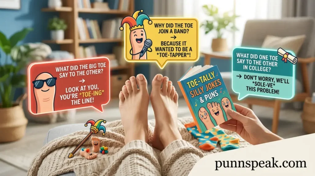 Silly Toe Jokes