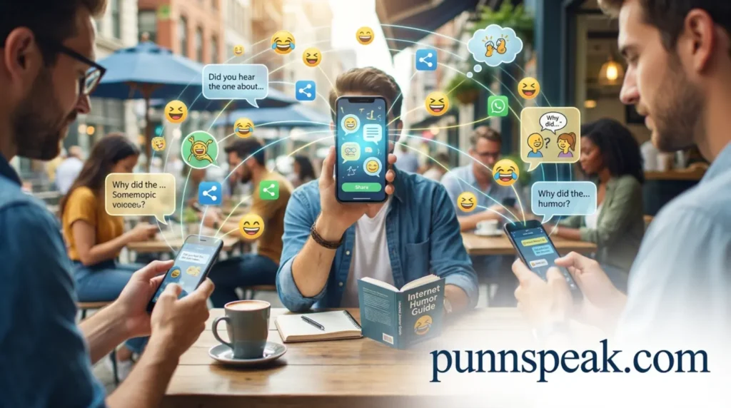 Social Media Viral Spread Jokes