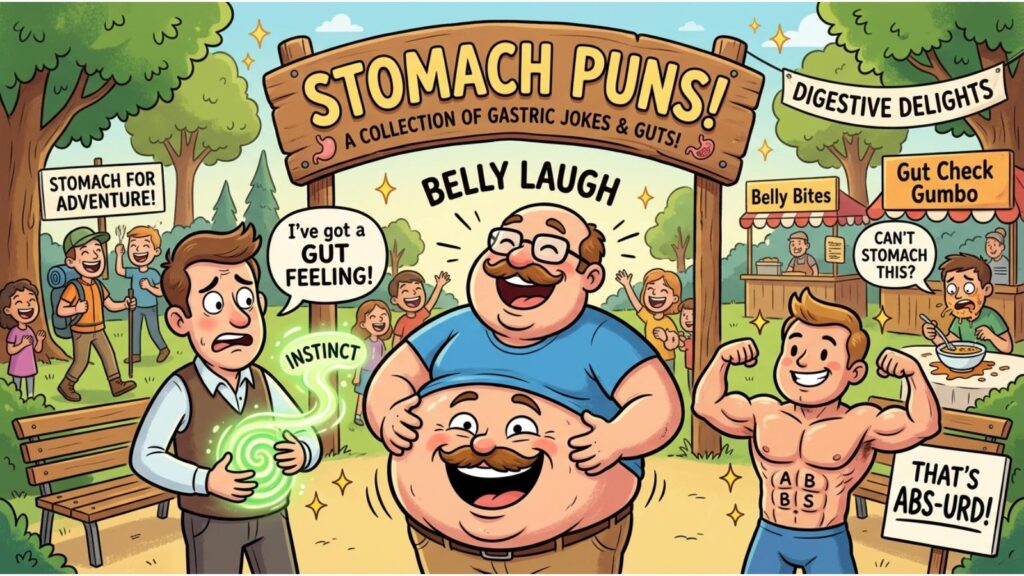 stomach-puns